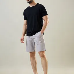 TIM PARIS Men Mid-Rise Regular Fit Chino Shorts image 4