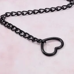 OPUS GEMS Heart Shaped Minimal Heart In Heart Chain image 2