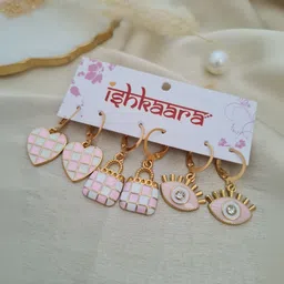ISHKAARA Contemporary Hoop Earrings-picture-33