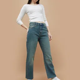 Ginger by Lifestyle Women Straight Fit Jeans-image-64