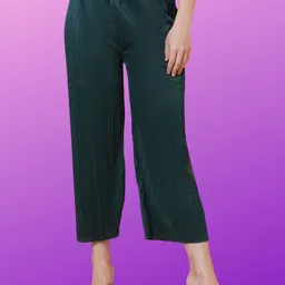 kintu parantu Women Relaxed Regular Fit Mid-Rise Trousers-picture-40