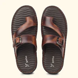yoho Men Leather Comfort Sandals image 4
