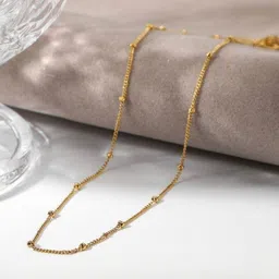 Kunjus Brass Gold-Plated Chain-image-49