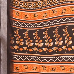 Moda Rapido Floral Printed Saree with Unstitched Blouse Piece image 3