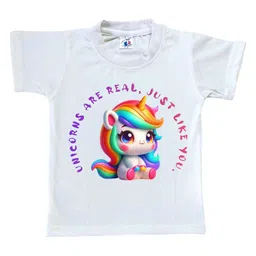 Cute Pals Girls Printed Applique T-shirt-picture-49