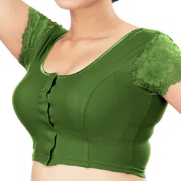 abhi Round Neck Women Blouse image 4