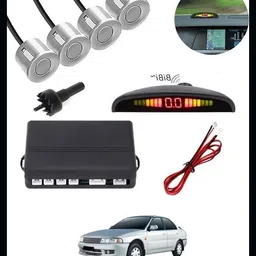 peeps store Car Premium 4 Silver Reverse Parking Sensor-AP25A670 Car Premium 4 Silver Reverse Parking Sensor-AP25A670 Parking Sensor-picture-11