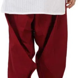 kangod's Pure Cotton Solid Women ["Maroon"] Salwar image 2