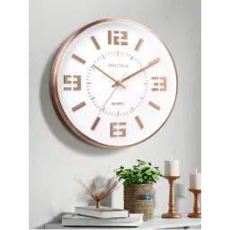 nautica accessories Nautica Premium Metal Modern Wall Clock 3D Dial Multi-Color-picture-11
