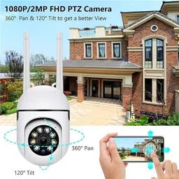 generic EYETECH 360 Security Light Vision, Night Vision Camera Remote Indoor 1080p V380 Pro App 360 Degree Watch Live Streaming image 5