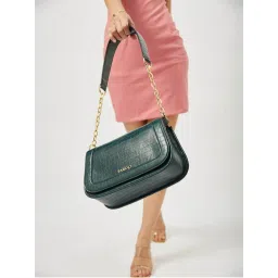 FARGO Duchess Green Shoulder Bag (S)-image-5
