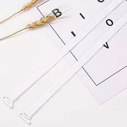 YHomU Bra Shoulder Straps Skinny Nonslip Breathable Nonskid Bra Replacement Straps Bra Straps Invisible Breathable image 2