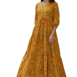 janasya Women Ankle Length Dress image 1