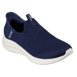 SKECHERS Womens ULTRA FLEX 3.0-SMOOTH STEP Navy Casual Sneakers-image-29