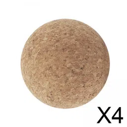 calandis CALANDIS® 4xCork Massage Ball Portable Accessories Yoga Ball for Training Sports Fitness Diameter 65mm | Exercise Balls | Fitness Equipment & Gear image 2