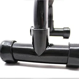 LAFILLETTE 1 Pair Fitness Push Up Bars Trainer for Body Building (Black) image 3