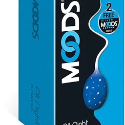Moods All Night -20's Condom With 2 Piece Extra image 1