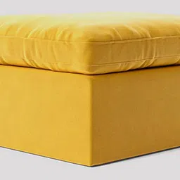 home lifestylez Seattle Fabric Ottoman image 1