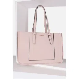 Allen Solly Women Formal Textured Pink Handbag-image-41