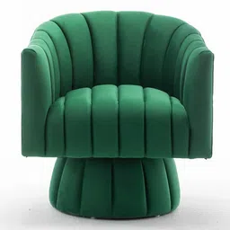 home lifestylez Morrow Accent Chair in Green Colour image 1
