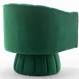 home lifestylez Morrow Accent Chair in Green Colour image 3