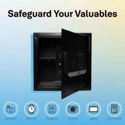 Yale Stellar 41 Litres Digital Safety Locker (390/DB2, Black) image 3