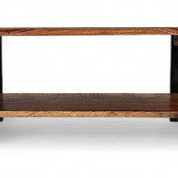 ikiriya Aroda Rectangular Solid Wood Coffee Table in Natural Finish image 4