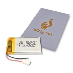Witty Fox 3.7V 350mAh Rechargeable LiPo Battery image 3