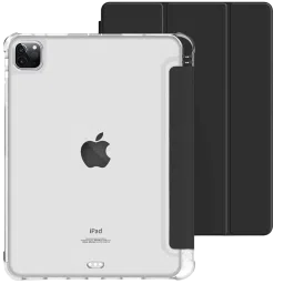 Croma CRST11PIAA040606 Three Fold Smart Cover for Apple iPad Pro 11 Inch (Shockproof Design, Black)-picture-23