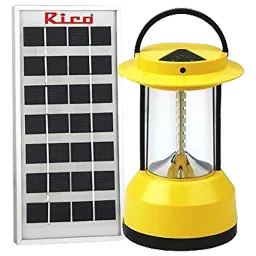 Rico 3 Watts Solar Lantern LED With Solar Panel (Rechargeable Solar LED Lantern, SL1528, Yellow)-picture-11