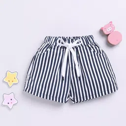 Here&Now X Denikid Infant Girls Striped Pure Cotton Shorts-picture-52