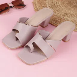 SIRDENILL Women Open Toe Mid-Top Block Sandals-picture-40