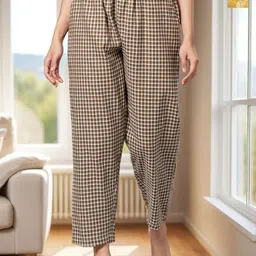 Kryptic Pack Of 2 Pure Cotton Mid-Rise Lounge Pants-picture-41