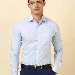 Allen Solly Sport Men Floral Printed Spread Collar Pure Cotton Formal Shirt-image-47