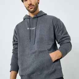 Styli Men Printed Hooded Sweatshirt-picture-10