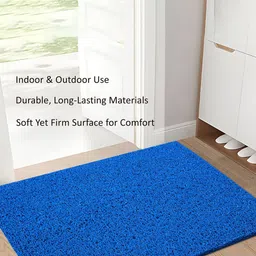 Kuber Industries Blue Water Absorbing Floor Mat image 4