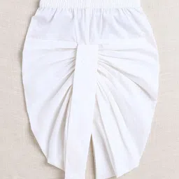 The Magic Wand Boys Floral Printed Pure Cotton Kurta With Dhoti Pants image 2