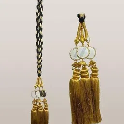 CARAPACE Women Embellished Tasselled Hair Paranda-image-48