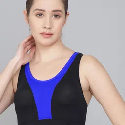 EFFECTINN Colourblocked Bra Full Coverage Lightly Padded-picture-32