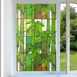 INDIAN ROYALS White & Beige Printed Self-Adhesive & Durable Window Sticker-image-32