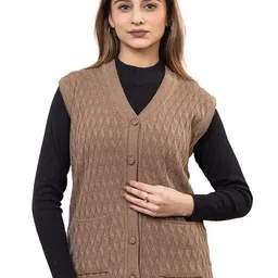 TWENTY ME Women Woollen Sweater Vest-picture-25