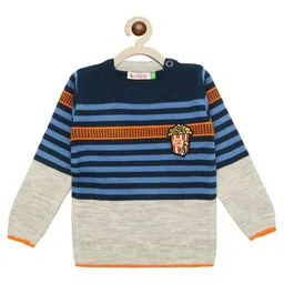 KNITCO Unisex Kids Striped Pullover-picture-14