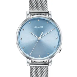 Sonata Women Bracelet Style Straps Analogue Watch 87045SM01W-picture-1