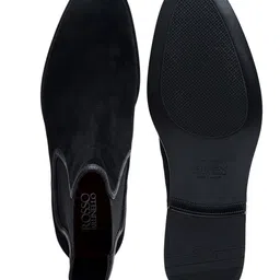 ROSSO BRUNELLO Men Leather Casual Round-Toe Regular Boots image 2