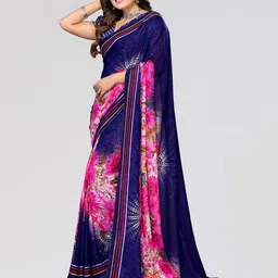 Moda Rapido Floral Printed Saree image 2