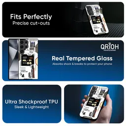 QRIOH Typography Printed Samsung Galaxy F15 5G Back Case Mobile Accessories image 2