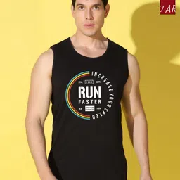 WOOSTRO Men Pack Of 2 Typography Printed Scoop Neck Cotton Slim Fit T-shirts-picture-28