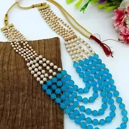 Grace Collections Women Gold-Plated Artificial Beads Brass Necklace-picture-13