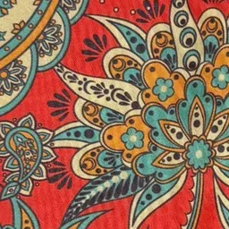 The Tie Hub Men Paisley Printed Border Printed Scarf image 5