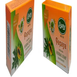 pyary Papaya Handmade Soap- 75 g image 4